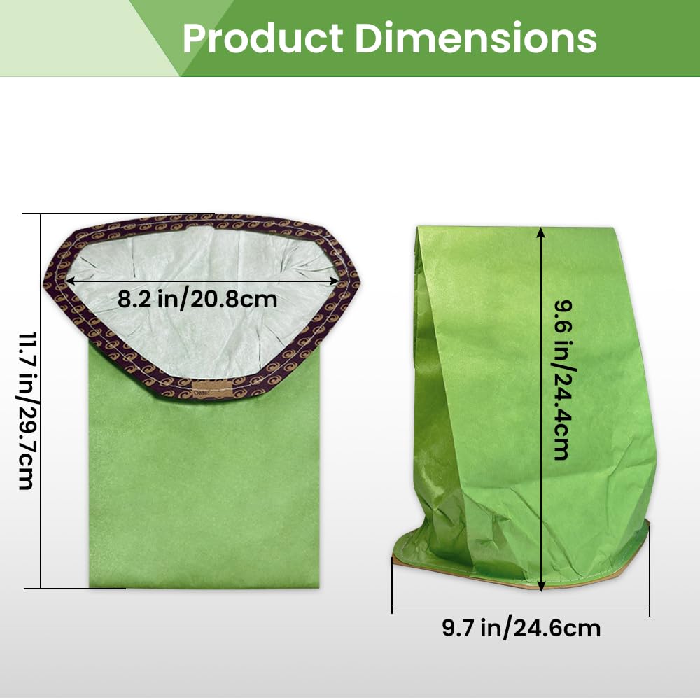 TidiRob 107314 bags compatible with GoFree Flex Pro for efficient cleaning