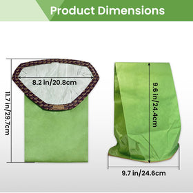 TidiRob 107314 bags compatible with GoFree Flex Pro for efficient cleaning