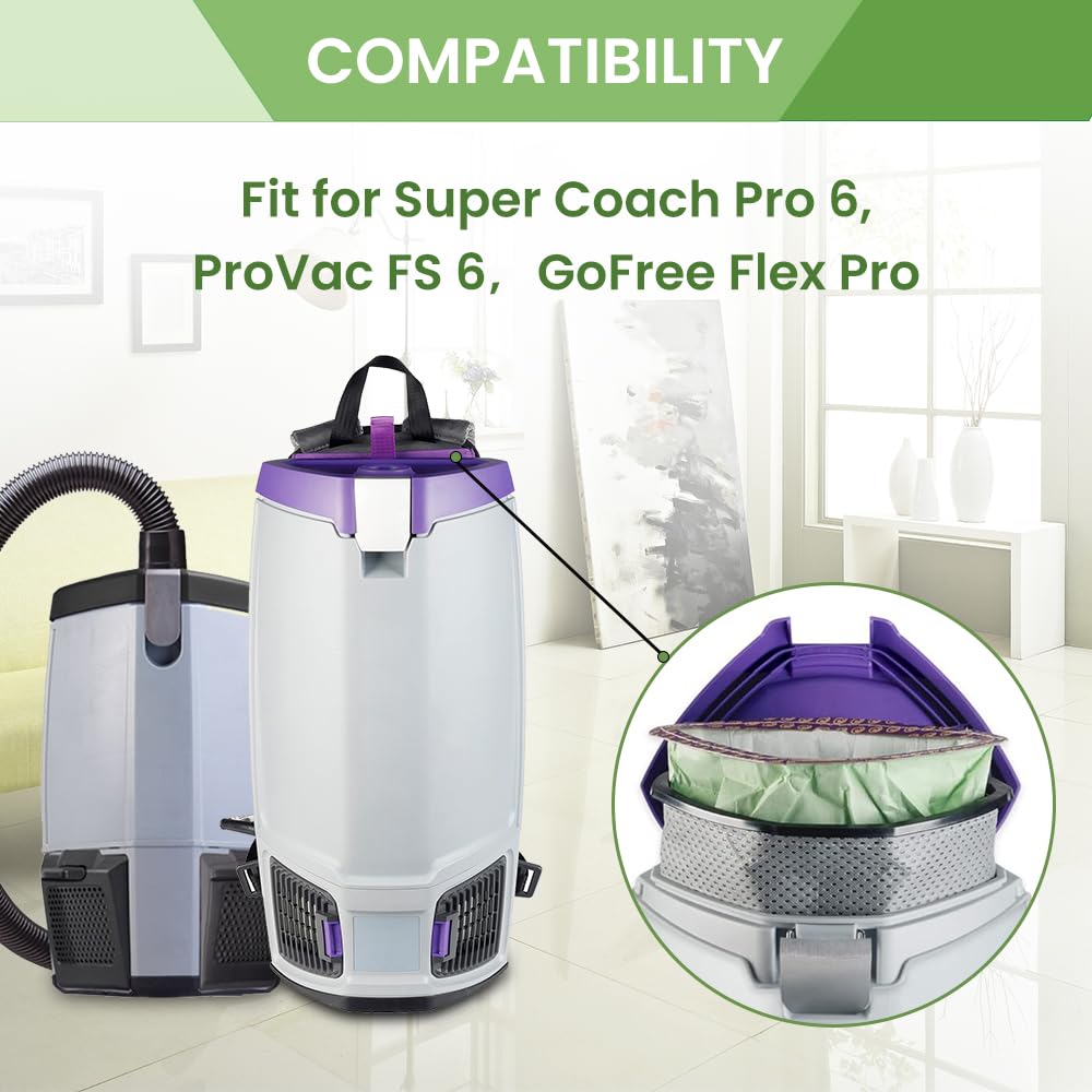TidiRob 107314 bags compatible with Super Coach Pro 6 for seamless use