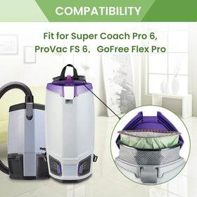 TidiRob 107314 bags compatible with Super Coach Pro 6 for seamless use