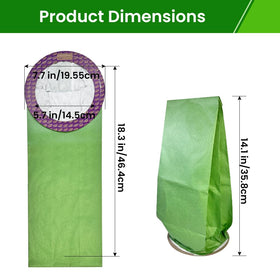 TidiRob ProTeam 10qt compatible bags ensure a secure, airtight fit