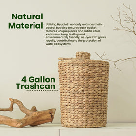 Tidita removable liner in the basket simplifies cleaning and maintenance.