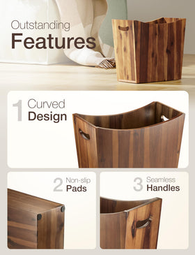 Tidita wastebasket on a kitchen counter for organized space