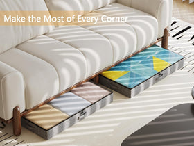 TidyCorner under-bed storage 2-pack saves space and simplifies organization.