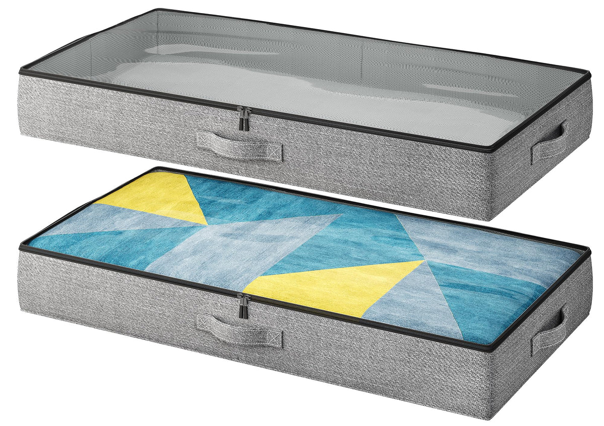 TidyCorner under-bed storage low-profile bin fits tight spaces for clutter-free floors.