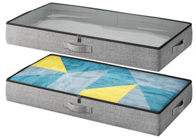 TidyCorner under-bed storage low-profile bin fits tight spaces for clutter-free floors.