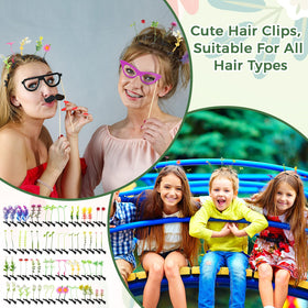 Tigeen bean sprout butterfly clip adds whimsy and color