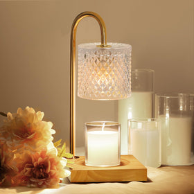 TigQiang top-melting candle warmer lamp melts wax evenly for lasting fragrance