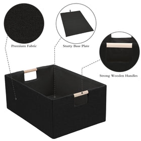 Tihaolity foldable basket side-handles shown for quick carrying