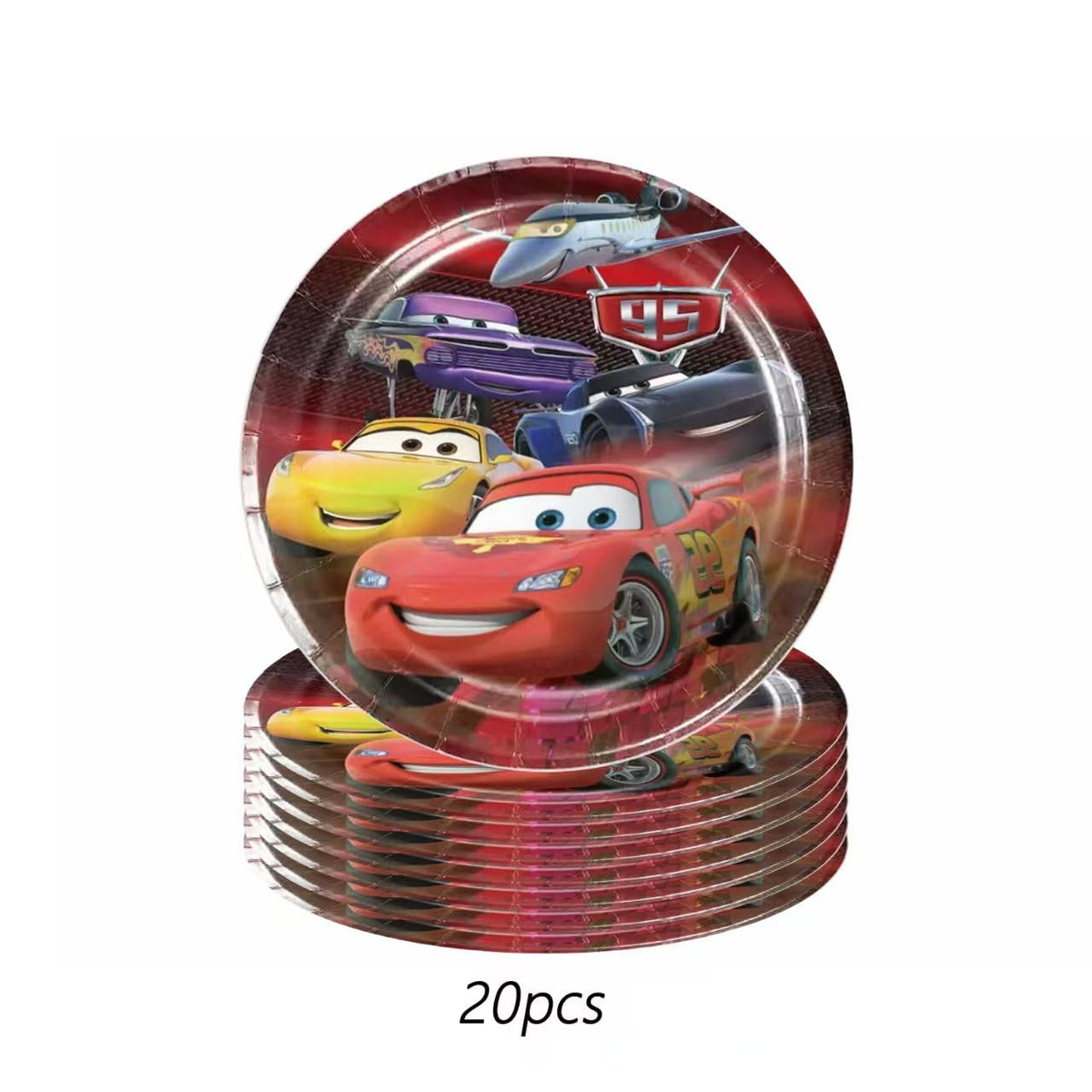 Tihufe Cars napkins provide quick cleanup with soft absorbency.
