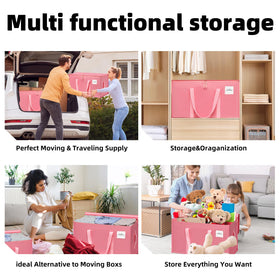 TIIOCTI Bubblegum Pink bag with dual zipper keeps items secure during transport