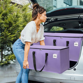 TIIOCTI zip-and-closure keeps items secure for travel or relocation