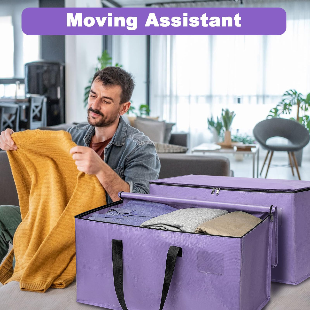 TIIOCTI heavy-duty material guards contents during moving or seasonal storage