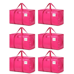 TIIOCTI Moving Bags Hot Pink open-top view for quick packing