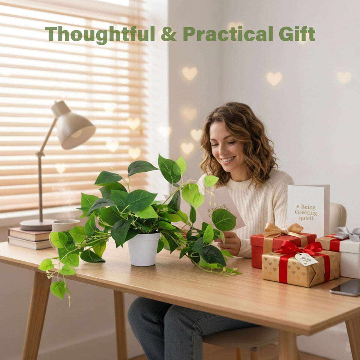 Tiita fake plant for bedroom decor with natural look