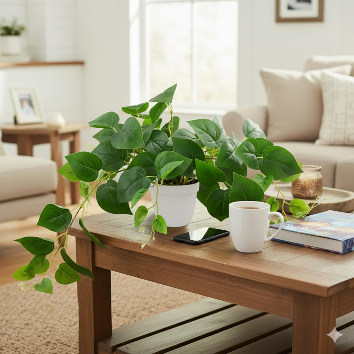Tiita realistic fake plants for living room decor and ambiance