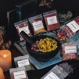 Tikem Kitch lemongrass dried herb for uplifting mood and clarity.