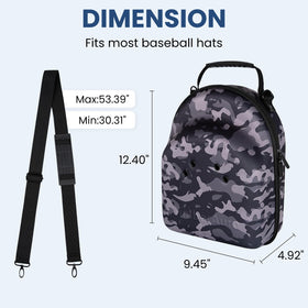 TimberAura Hat Case shows ventilation eyelets to keep caps fresh
