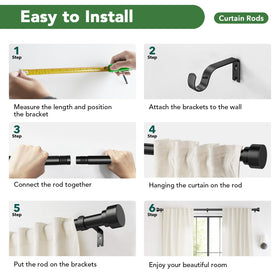 Time Forest all-in-one installation pack includes brackets and anchors