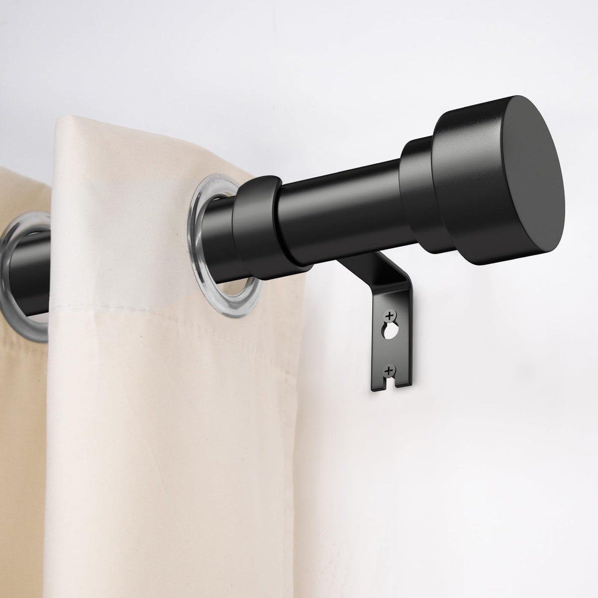 Time Forest 2-pack adjustable-length rod from 32-90 inches fits diverse window sizes.