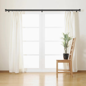 Time Forest 1-inch heavy-duty rod supports curtains with confidence and minimal sag.