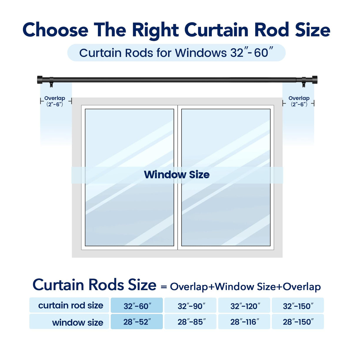 Time Forest outdoor friendly curtain rod suited for patios and decks