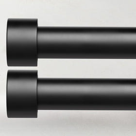 Time Forest curtain rods assembled from six pieces, adjustable for different window sizes.