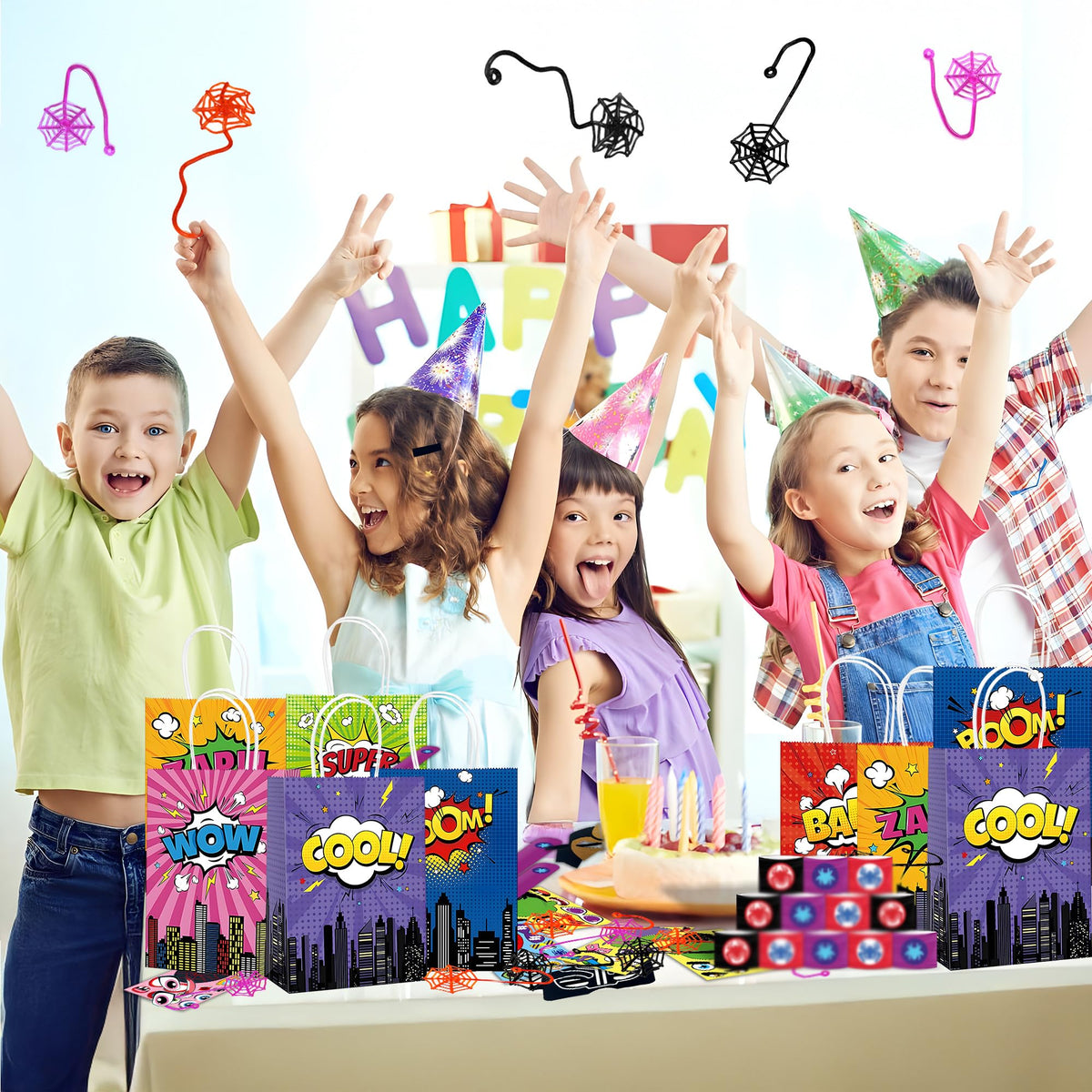 Time4Relax gift-ready set for boys and girls with durable, kid-friendly party favors