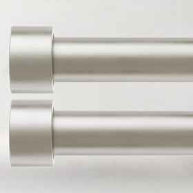 Time Forest curtain rod assembly shows 32-60 inch length adjustability.