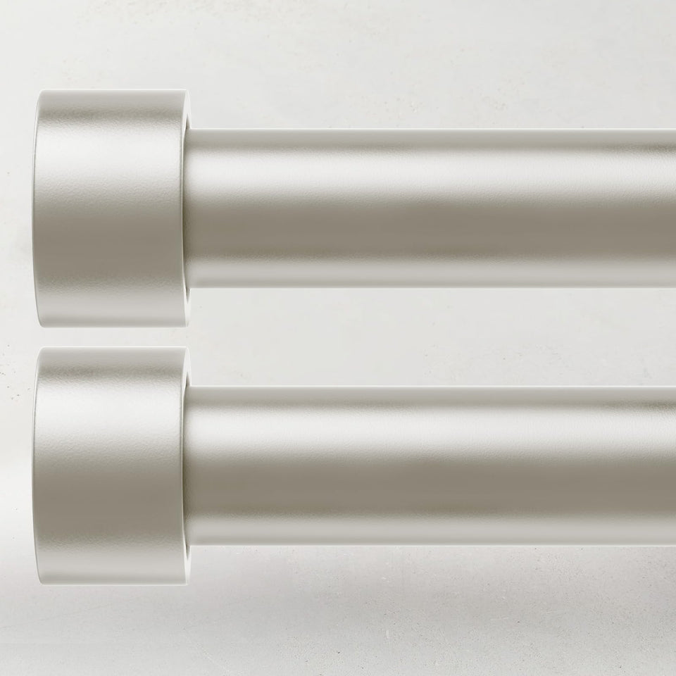 Time Forest curtain rod assembly shows 32-60 inch length adjustability.