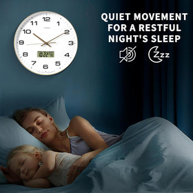 TIMESS battery-operated quartz movement keeps time reliably