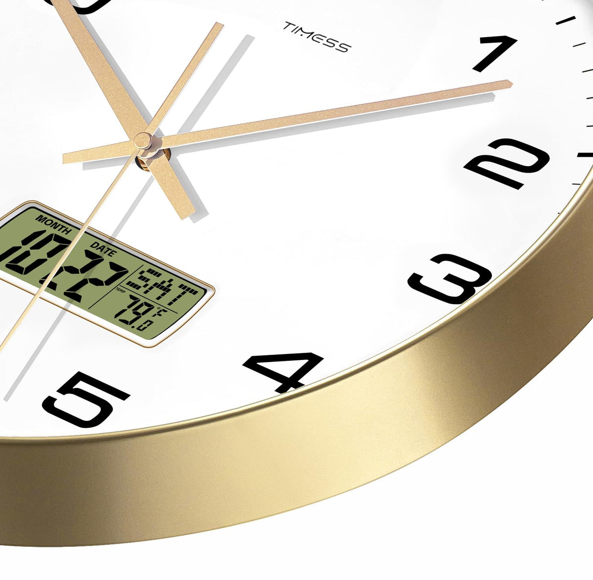 TIMESS thermometer displays Fahrenheit temperature for real-time room insight