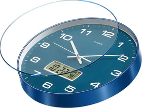 TIMESS wall clock silent-sweep movement for a quiet home or workspace.