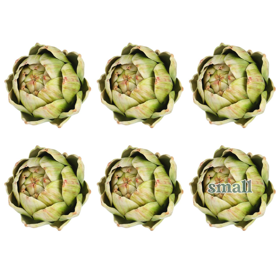 Timgle green artificial artichokes add lasting color to tabletops