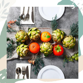 Timgle green artichokes for kitchen decor and styling ideas
