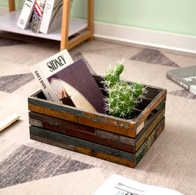 TIMRIS warm decorative arrangement, adds rustic boho accents to any room.