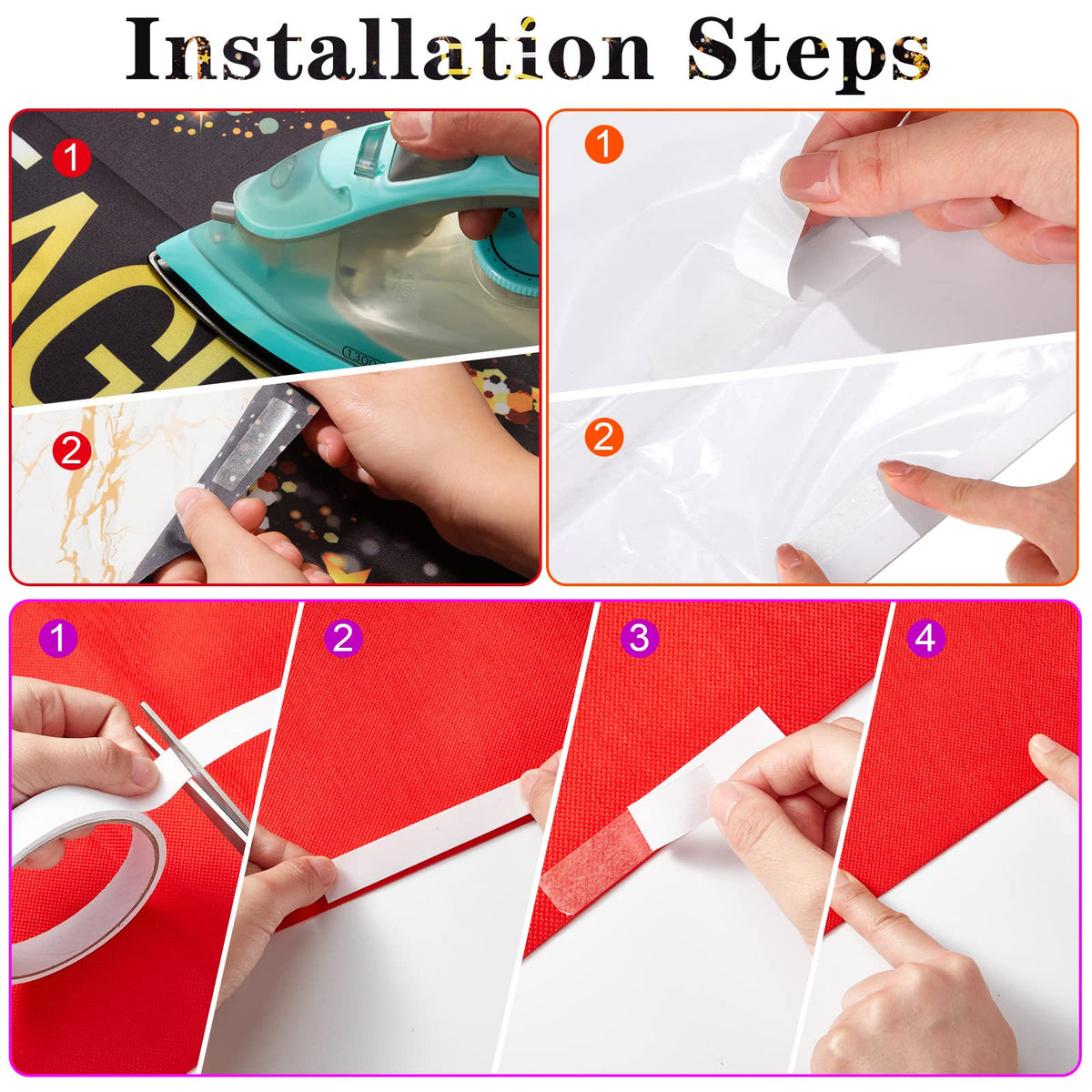 Timtin double sided tape ensuring stable, drama-free placement