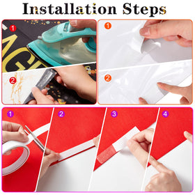 Timtin double sided tape ensuring stable, drama-free placement