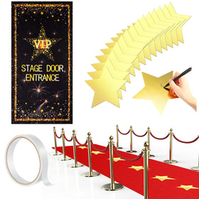 Timtin VIP door cover adds dramatic entry decor.