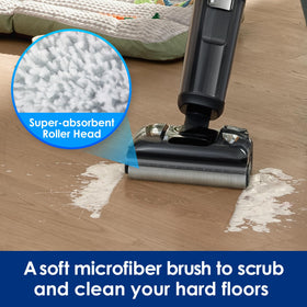 Tineco replacement brush rollers for S9 Artist Pro; efficient debris pickup.