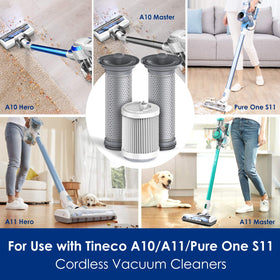 Tineco HEPA filter drying after washing is essential.