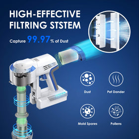 Tineco filter kit installation-ready setup demonstrates quick swap.