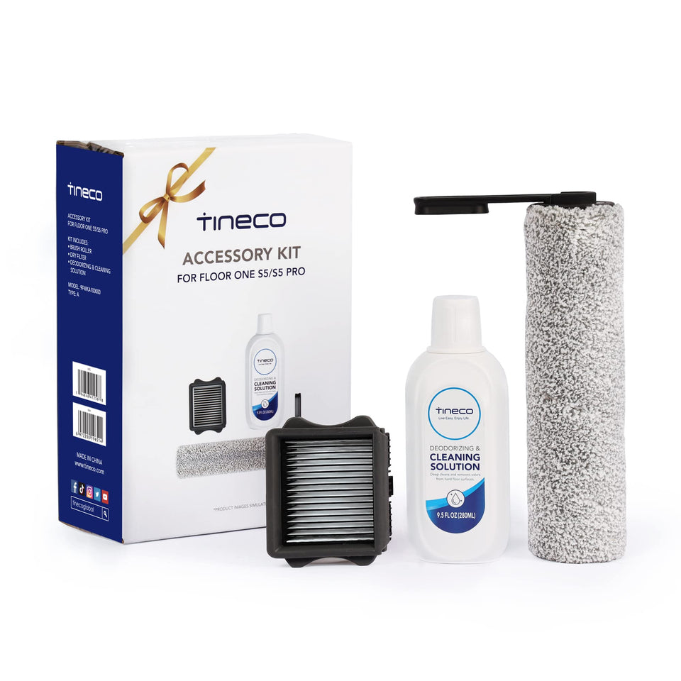 Tineco Floor One S5 soft roller head for simultaneous vacuuming and washing surfaces