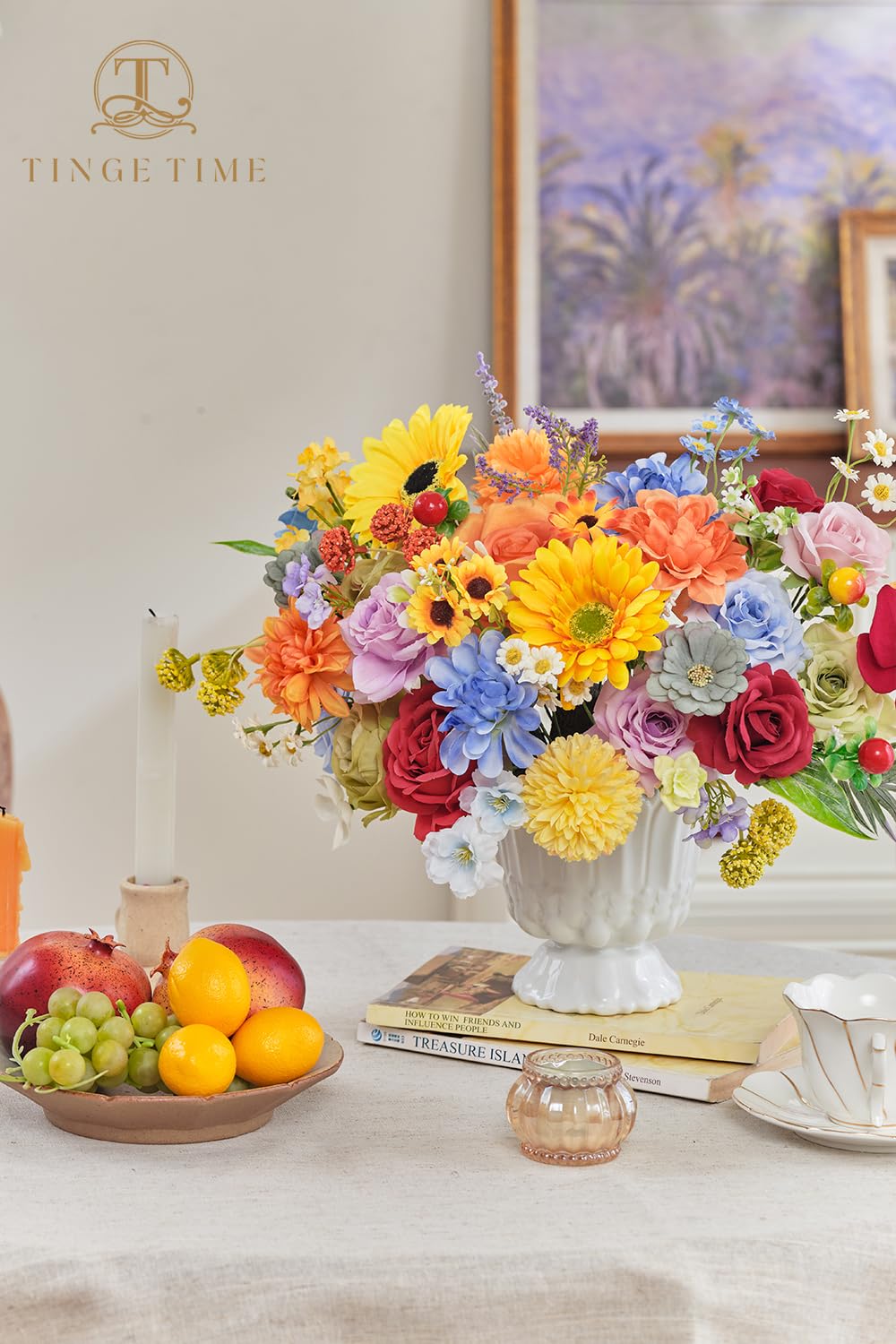 TINGE TIME diy-stem-flexibility supports creative floral arrangements
