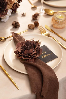 TINGE TIME mocha brown roses kit for DIY bouquets