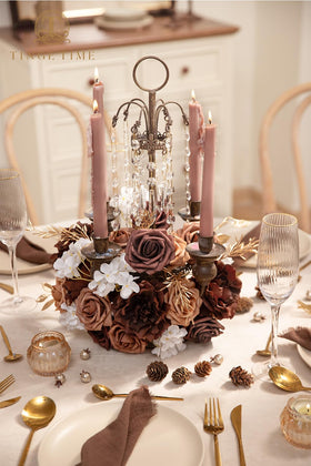 TINGE TIME white hydrangeas brightening tables for events