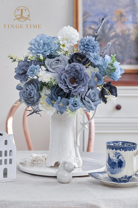 TINGE TIME hydrangea sunflower violets mix brightens rooms and photo friendly setups
