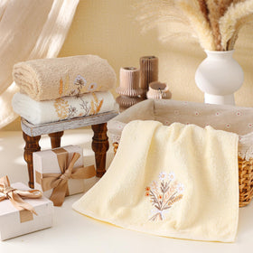 Tingjoo soft cotton hand towels 14x29 inches offer absorbent daily comfort.