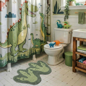 Tinideya footprint design enhances bathroom decor and playful ambiance