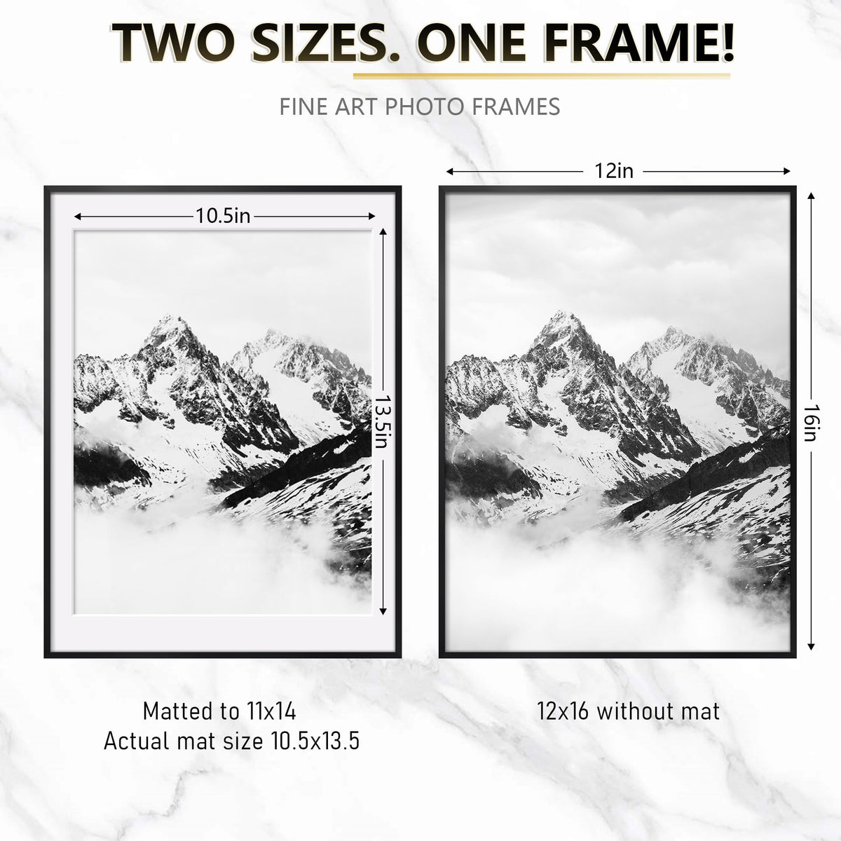 Tinkeps 11x14 mat option demonstrates art with professional depth.